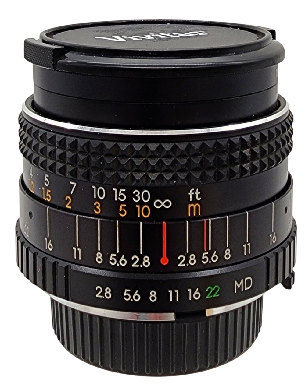 Sears Auto Multicoated 28mm Macro Camera Lens f=28mm 1:2.8 MD Mount